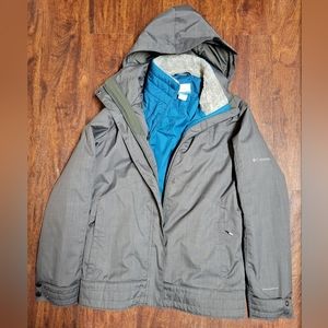 Columbia omni-shield 3 in 1 jacket women's size large